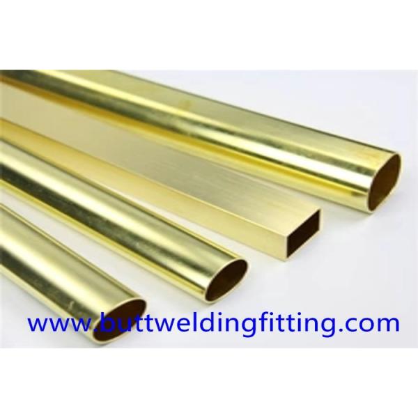 Buy ASME SB466 Copper Nickel 90/10 Seamless Tube / Distiller Pipe 6 - 12m Length at wholesale prices