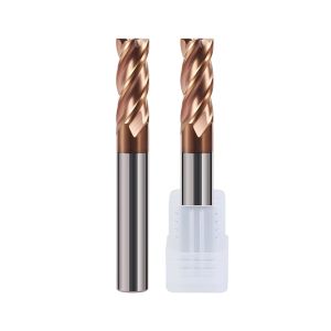 China High Temperature Tungsten Carbide 4F Carbide End Mills Cutting for Metal Hrc55 CNC Tools Router Bits Spiral Flute Milling Cutter on sale
