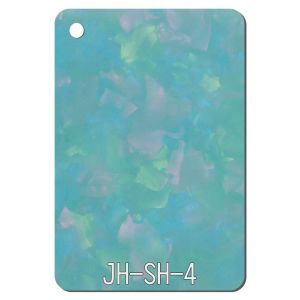 1.25g/cm3 Pattern Acrylic Sheet Pearlescent Mineral Crystal Sheet