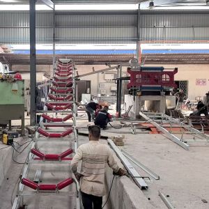 Clay Brick Making Machine Front Stencil Mixing Extruder in Brick Making Process