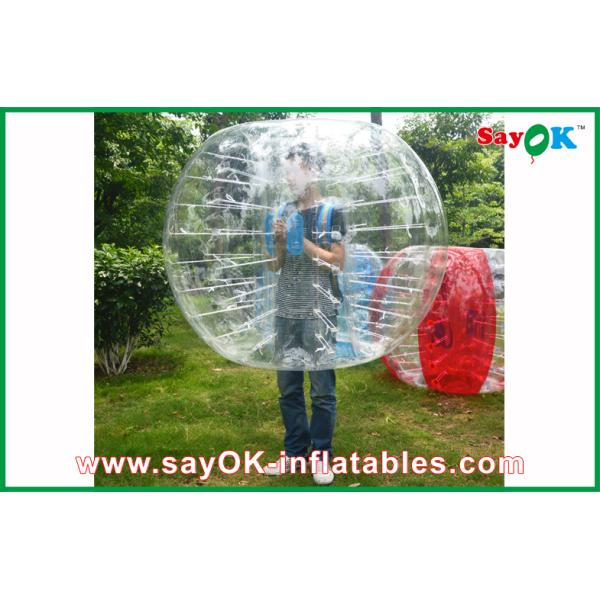 Inflatable Interactive Games Inflatable Bumper Bubble Ball Zorbing 0.8mmPVC / TPU For Family