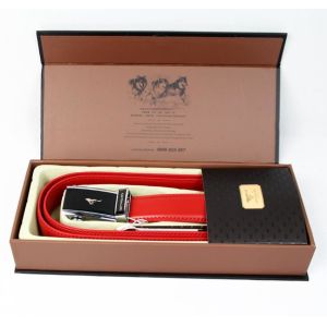 Custom Logo Print Luxury Mens Paper Belt Packing Box Gift Cardboard Paper