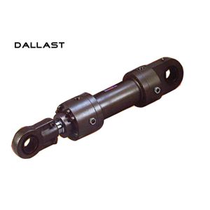 Double Acting Flange High Pressure Hydraulic Cylinder High Tonnage
