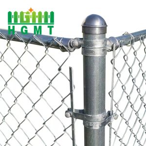 Electro Zinc 8ft Chain Link Fence Hot Dipped Galvanized