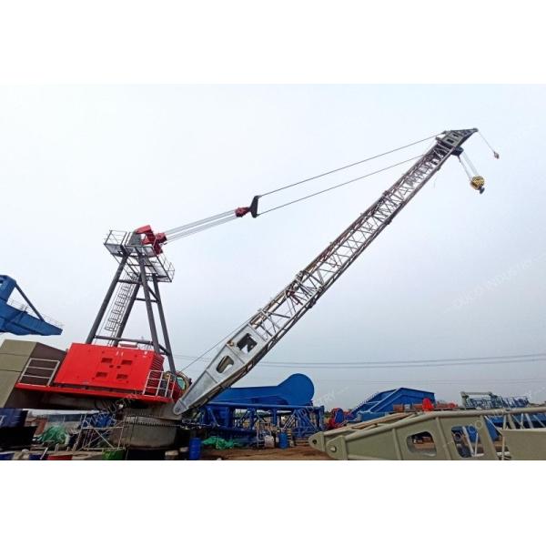 8T45M Diesel Engine Lattice Boom Crane