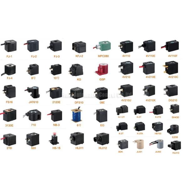 Buy 12V 48W Pneumatic Electromagnetic Valve Coil , Pneumatic Solenoid Valve Coil at wholesale prices