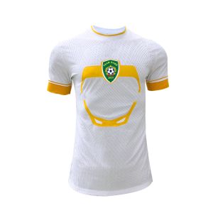 100% Polyester Football Jerseys Durable Permeable With Jacquard Dot Stripe