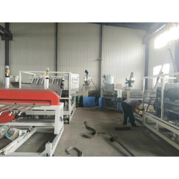 Buy Customizable PVC Sheet Making Machine for Roof Tile Production Line Manufacturing at wholesale prices