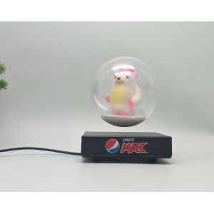 hotsale magnetic levitation bottom ornament toys bear display ,levitating