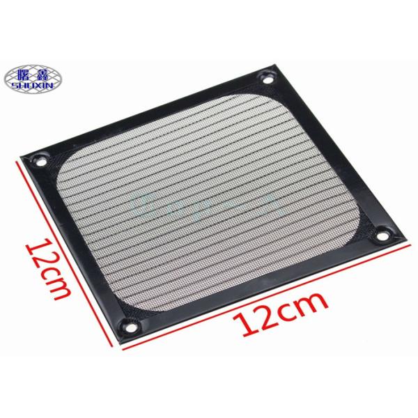 Powder Coated Computer Case Dust Filter SX-SFM01 Black Cover Mesh Screen
