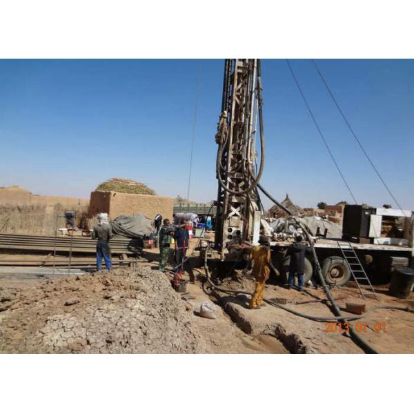 Buy Top Head Drive Dia90mm Dia2000mm Water Well Drilling Rig at wholesale prices