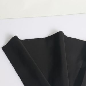 Smooth and durable windbreaker/backpack regenerated shape memory weft fabric