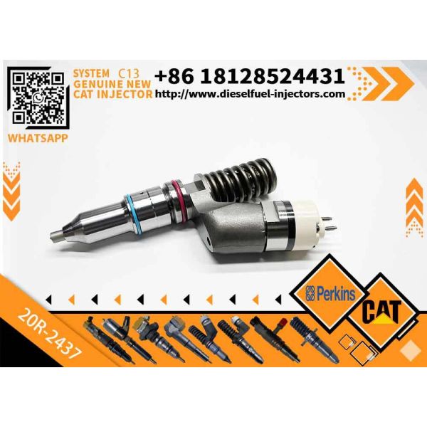 New Common Rail Fuel Injector 20R-2437 249-0708 10R-2977 10R-3262 for C13 Diesel Engine