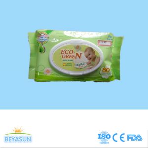 OEM Design Acceptable Cotton Disposable Wet Wipes For Babies