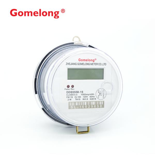 Buy DDS5558 ANSI Socket 1S 2S 16SMeter Single Phase kwh  Standard  Energy Electricity Meter at wholesale prices