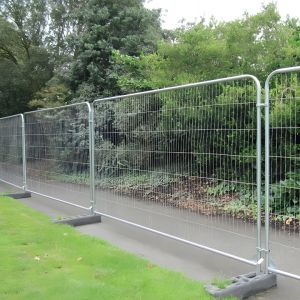 50mm*100mm Temporary Fence Weld Urban Architecture Facilities Canada