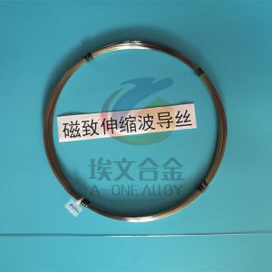 Fe-Ni Magnetostrictive Waveguide Wire