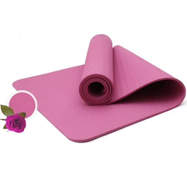 6MM TPE Yoga Mats, Environmentally friendly mat, Soft Anti Slip Sports Fitness,