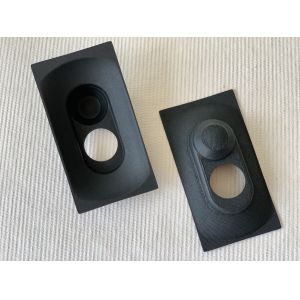 China Smooth Thermoformed Molded Pulp Rigid Negative Edge Molded Pulp on sale