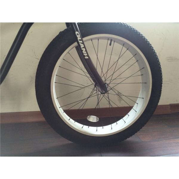 Beach Cruiser Style Fat Tire Bike with 26*4.0 Tire and Steel Fork Material