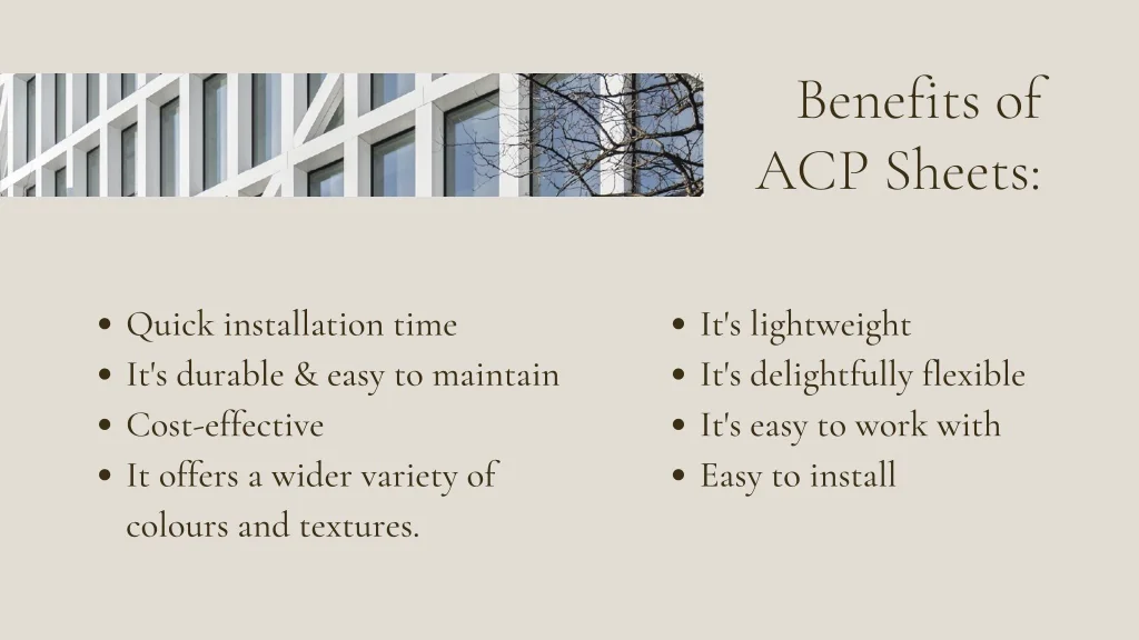 4mm Wooden Aluminum Composite Panel ACP Sheet with 2440mm Length Sound Insulation and Fireproof Grade B1 A2