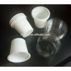 Large plastic cup lid thermoforming machine