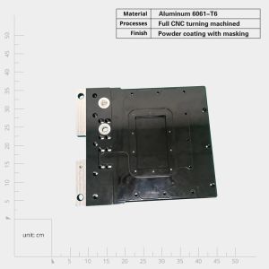 Corrosion Resistant Lightweight Aluminum Front Panel With Anodized Surface
