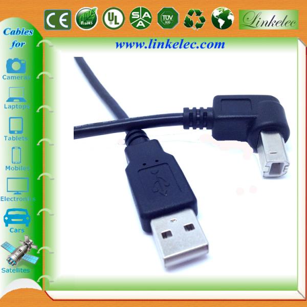 Buy braided usb cable 90 degree angle direction USB at wholesale prices