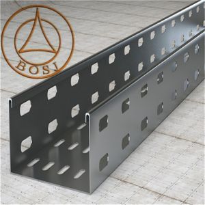 Fully Automatic Galvanized Steel Cable Tray Machine With Hydraulic Punching