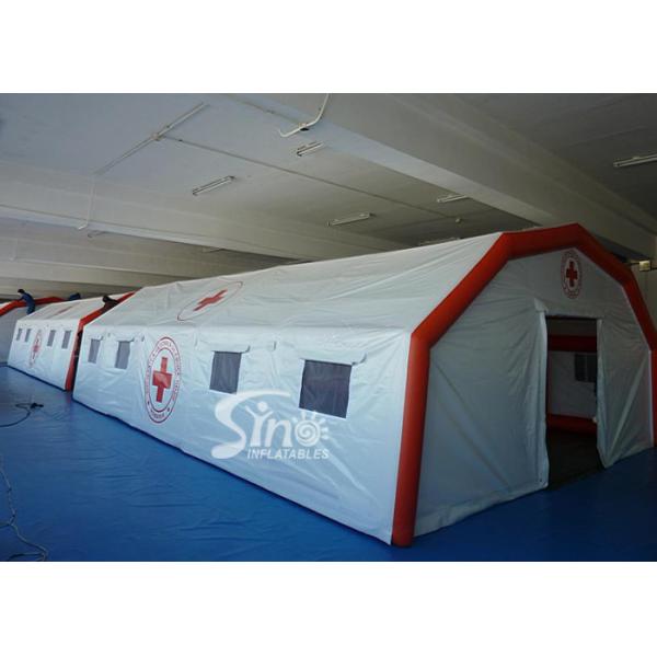 Buy Custom Design Portable Inflatable Medical Tent For Emergency Hospital Or Shelter With Removable Door And Window at wholesale prices