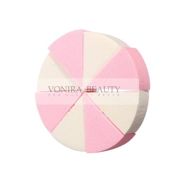 Buy Puff Lady Foundation Shape Triangle Makeup Sponge Private Label 8Pcs at wholesale prices