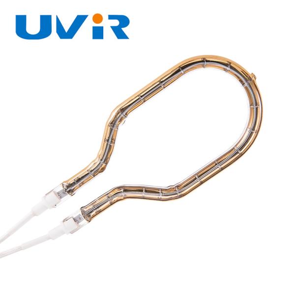 Buy Gold Reflector Quartz Tube Infrared Heating Lamp 200-6000W at wholesale prices