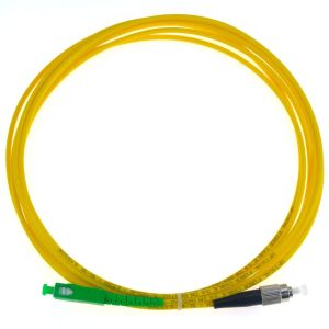 FC to FC Multimode 50/125 Duplex Fiber Optic Patch Cord for 10Gbps Networks with