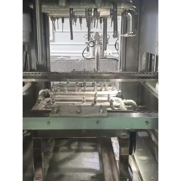 Buy Aluminum Die Castings Spray Cleaning Machine Ultrasonic Cleaning Line Multi Nozzle Drying For Auto Parts at wholesale prices