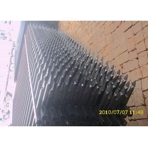 Beautiful Steel Tube Fence , Customized Square Tube Fence Panels For Safety