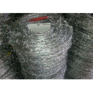 Hot Dipped Galvanized 15cm 50kg Barbed Wire Security Fence
