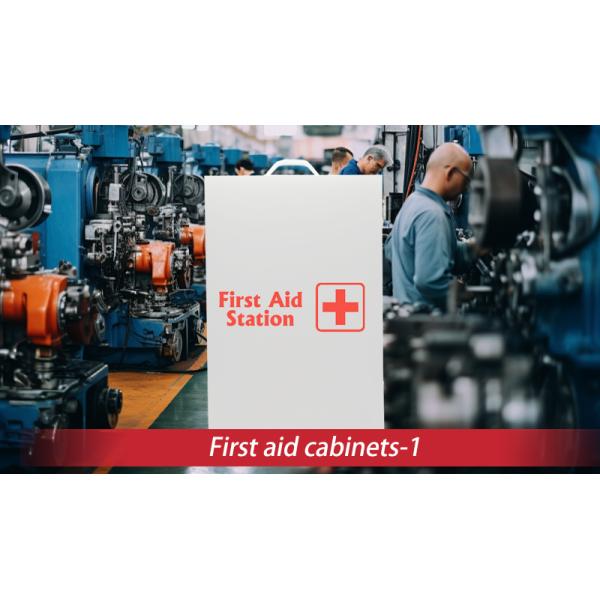 Emergency Metal First Aid Cabinet Class I First Aid Wall Cabinet ODM