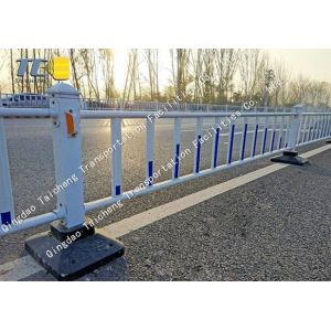 Highway Municipal Guardrail Hot Dip Galvanized Steel Pipe Anti Corrosion