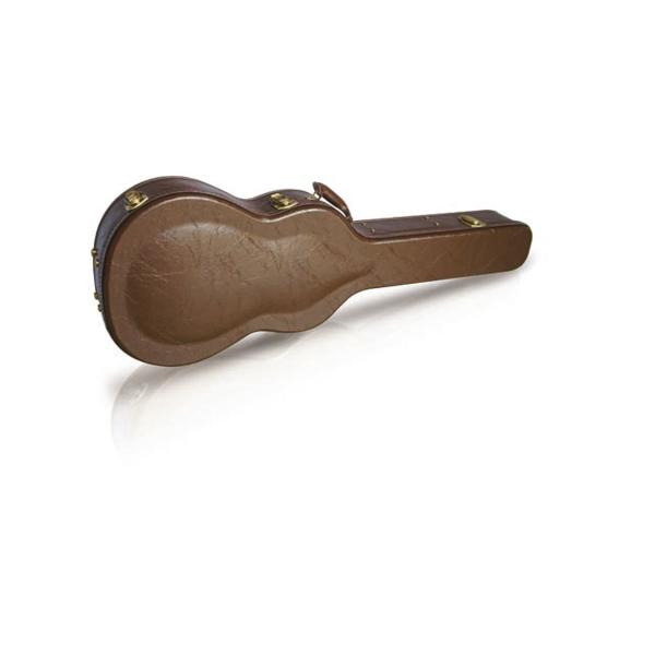 Buy Classic Guitar Wood Case, High Quality PVC Leather Exterior, Velvet Padding Interior, Locks and Soft Handle at wholesale prices