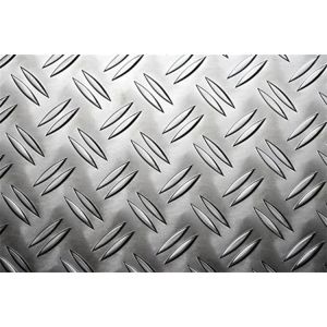 Decoration Skidproof Two Bar Aluminum Tread Plate 1.5mm Thickness