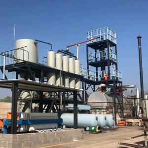 Quality CE Approved Waste Oil Recycling Plant to Convert Plastic Oil Flow 3-30T/D to Base Oil for sale