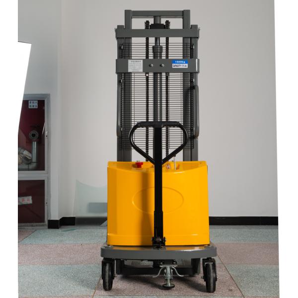 hot sale warehouse equipment self loading 1ton 1.5ton 2ton 1.6m 2m 2.5m 3m 3.5m semi electric pallet stacker forklift