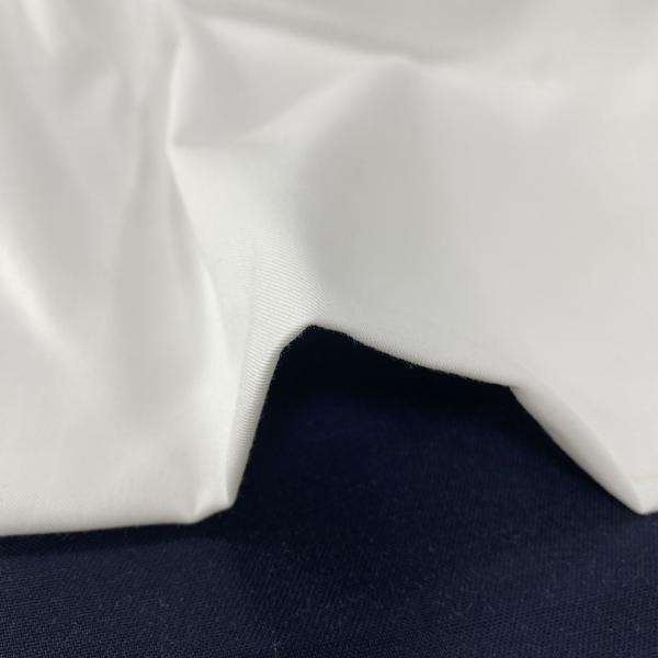 Free Sample Woven White Dyed Arabic Thobe Fabric 100plyester for Eastern Robe Thobe