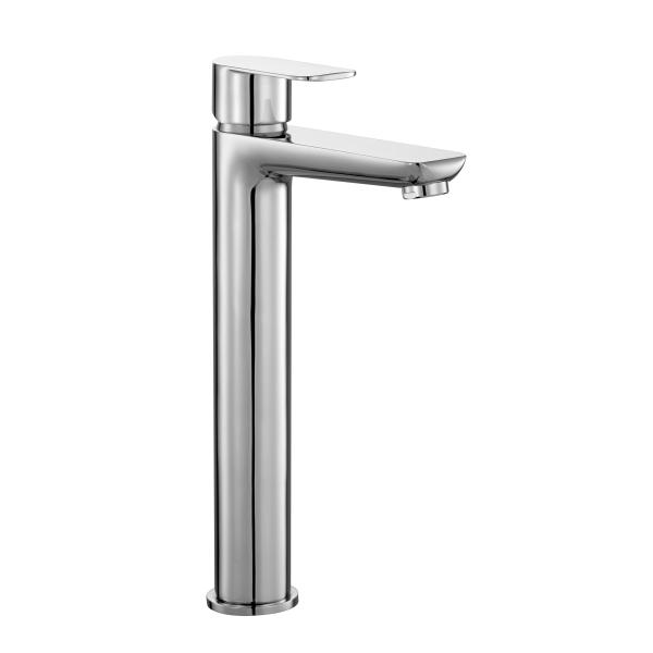 Buy Modern Chrome Finish Brass Basin Mixer Faucet with Ceramic Valve and 0.5-3.0 Bar Water Pressure at wholesale prices