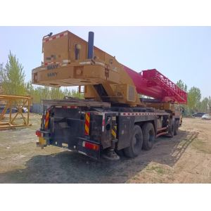 80 Tons Direct Source Mobile Truck Crane 50 Meters Max Working Height Used