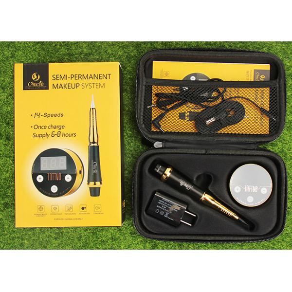 Buy 7F 14 Speeds Rotary Lip Eyeliner Tattoo Makeup Machine at wholesale prices