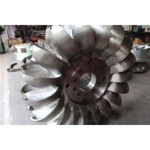 Customized Inlet Diameter 1-5 Meters Hydro Turbine Runner with and Rated Rotor