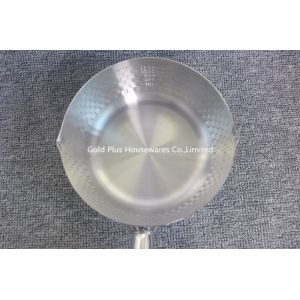 Home Hotel Restaurant 18cm 201 Stainless Steel Milk Pot With Long Single Handle