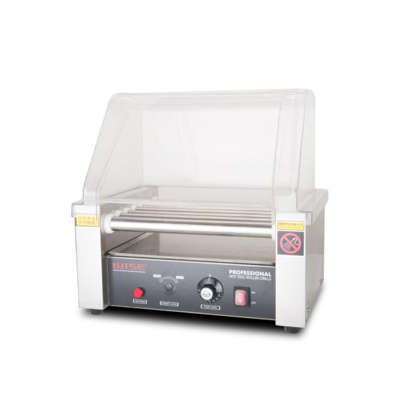 Snack Bar Equipment, Hot Dog Roller Grill with 7 Rollers 220V 1.05KW