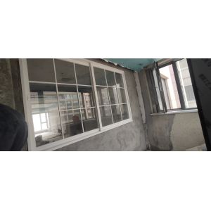 Quality DERCHI Fold up Black Aluminium Bifold Windows Double Glazed Glass Balcony Vertical Folding Window for sale